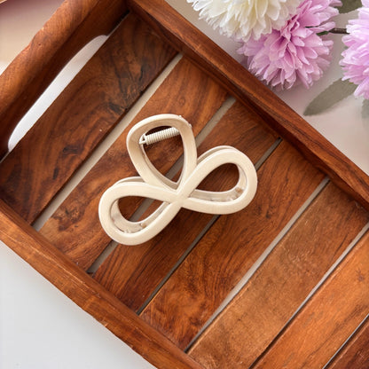 Pastel Infinity Hair Claw – Large