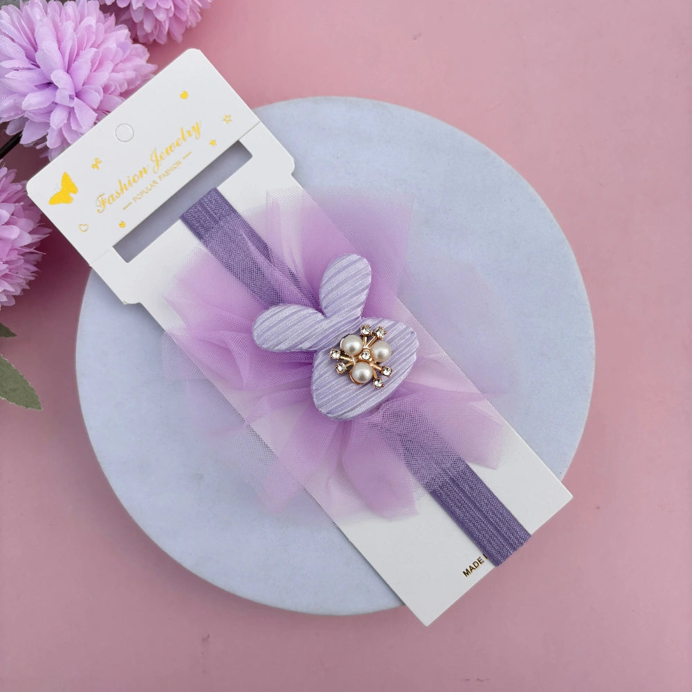 Pearl Bunny Bliss New Born Headband