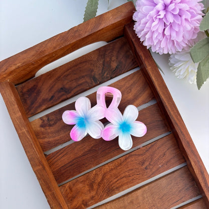 Plumeria Paradise Hair Claw - Large