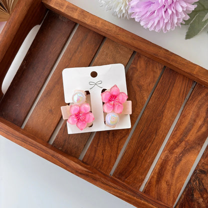 Dreamy Bloom Hair Claw – Pack of 2