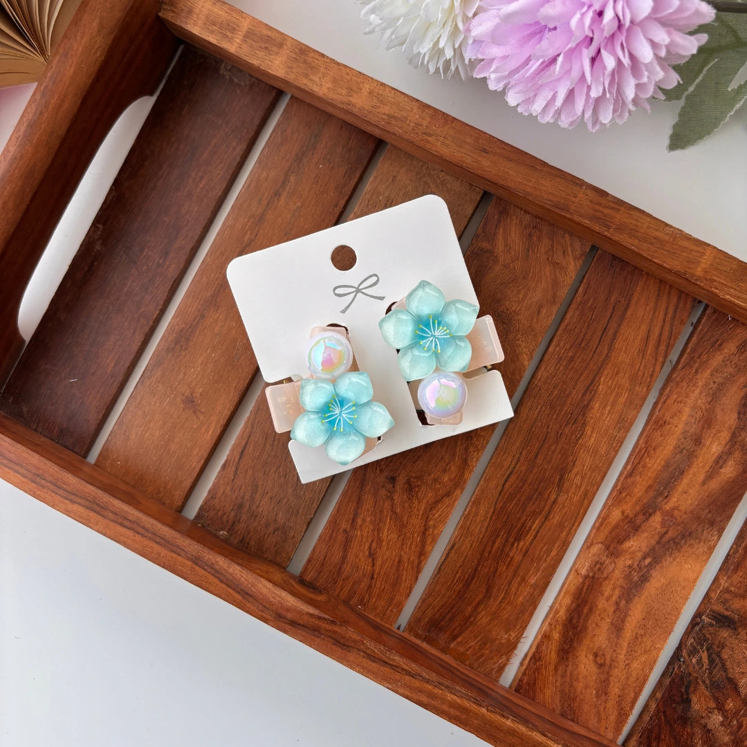 Dreamy Bloom Hair Claw – Pack of 2