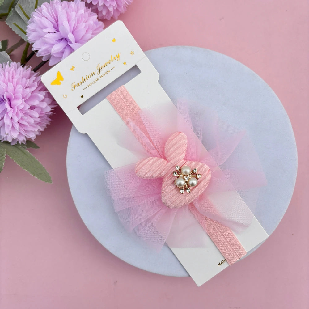 Pearl Bunny Bliss New Born Headband