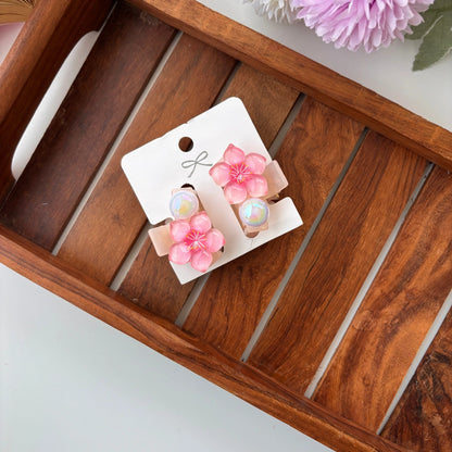 Dreamy Bloom Hair Claw – Pack of 2