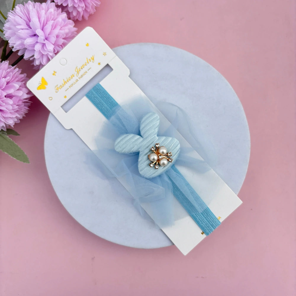 Pearl Bunny Bliss New Born Headband