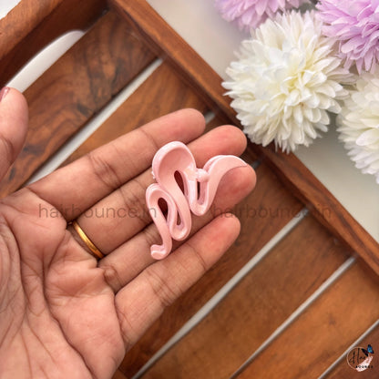 Swan Curve Hair Claw – Small