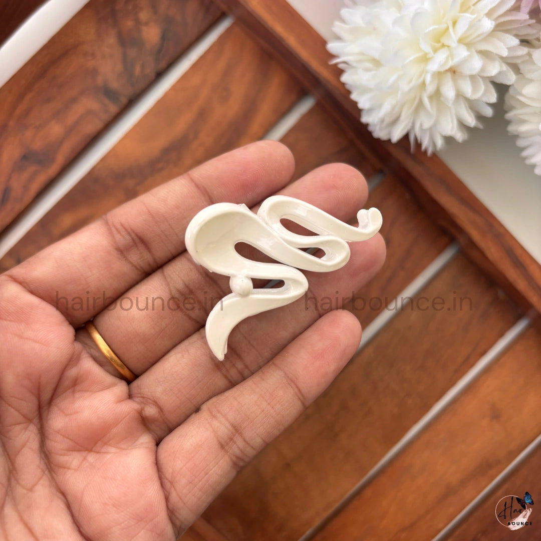 Swan Curve Hair Claw – Small