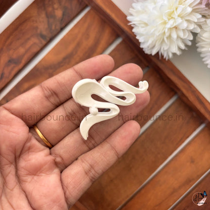 Swan Curve Hair Claw – Small
