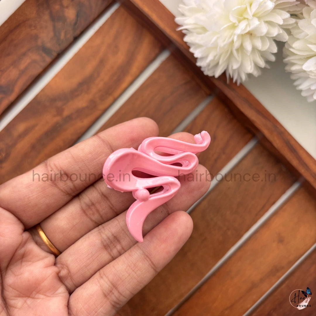 Swan Curve Hair Claw – Small
