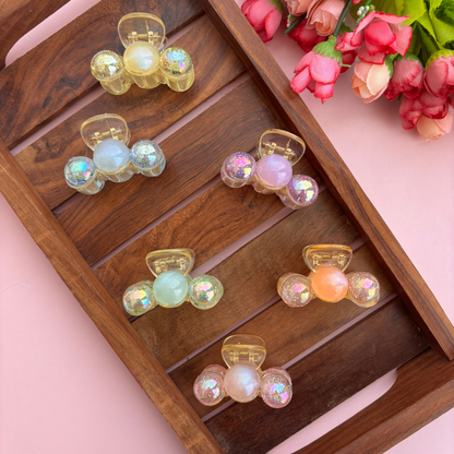 Rainbow Shade Hair Claw - Medium