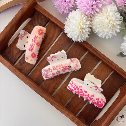 Hello Kitty Blossom Hair Claw – Large