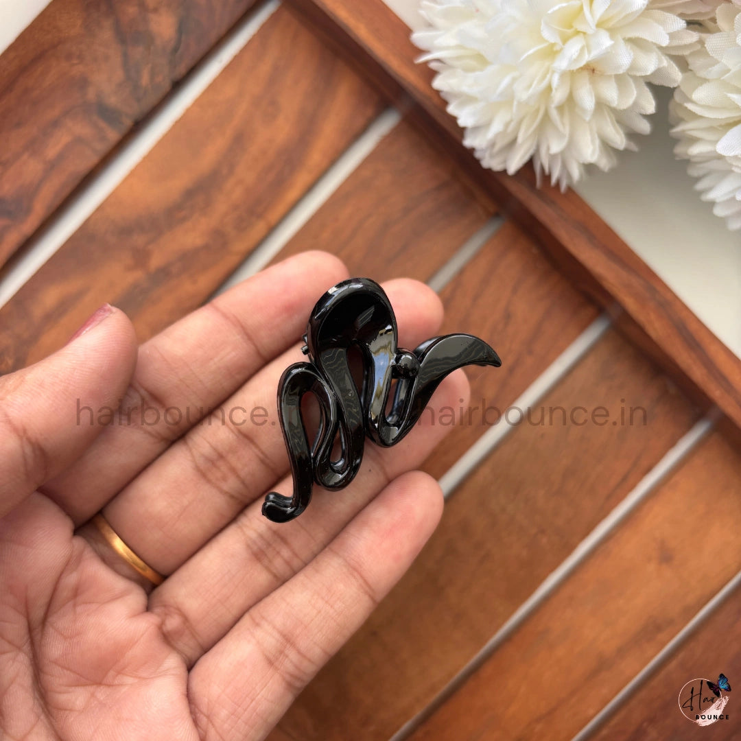 Swan Curve Hair Claw – Small