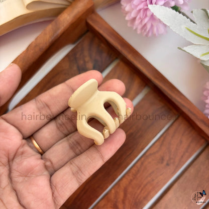 Mini Matte Hair Claw - Small