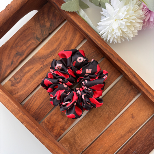 Bold Love Scrunchie - Regular