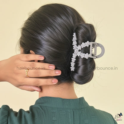 Loop Flower Hair Claw - Large