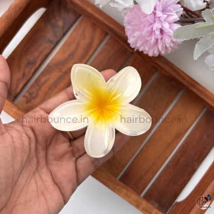 Tropical Bloom Flower Hair Claw – Large