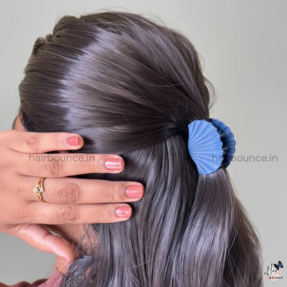 Pastel Garden Matte Seashell Hair Claw Collection – Pack of 6