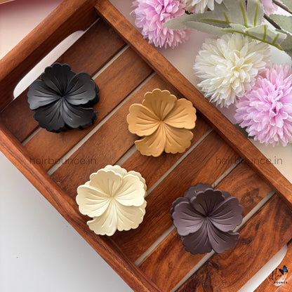 Nude Shades Hibiscus Hair Claw – Medium