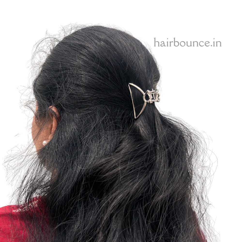 Metal Curve D Shape Hair Claw