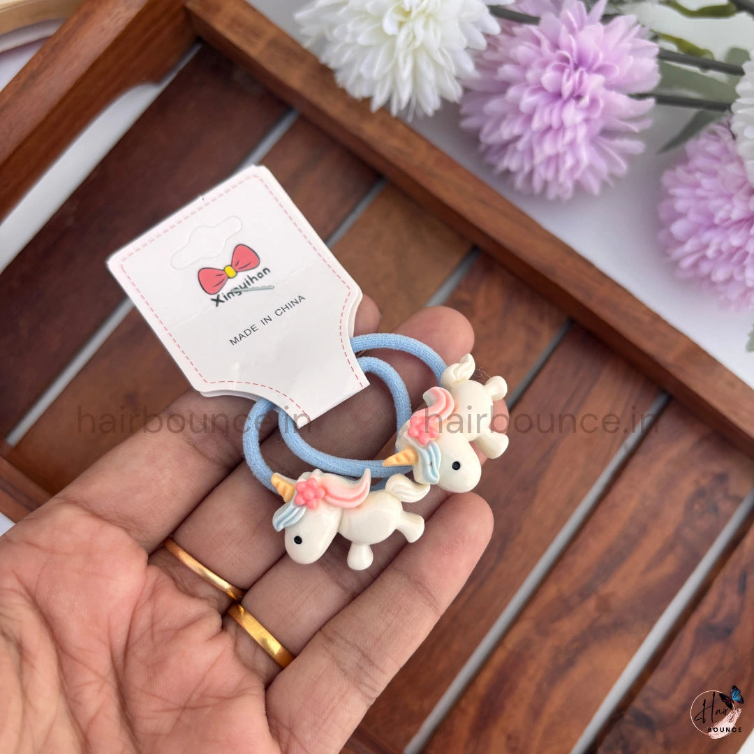 Cute Cartoon Kids Hair Ties
