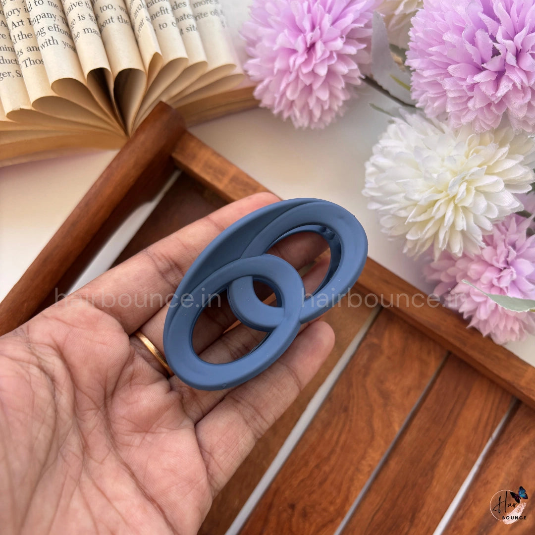Infinity Link Hair Claw for Women – Medium