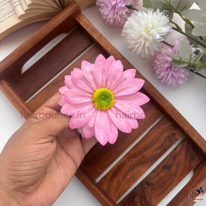 Pastel Daisy Bloom Hair Claw - Large