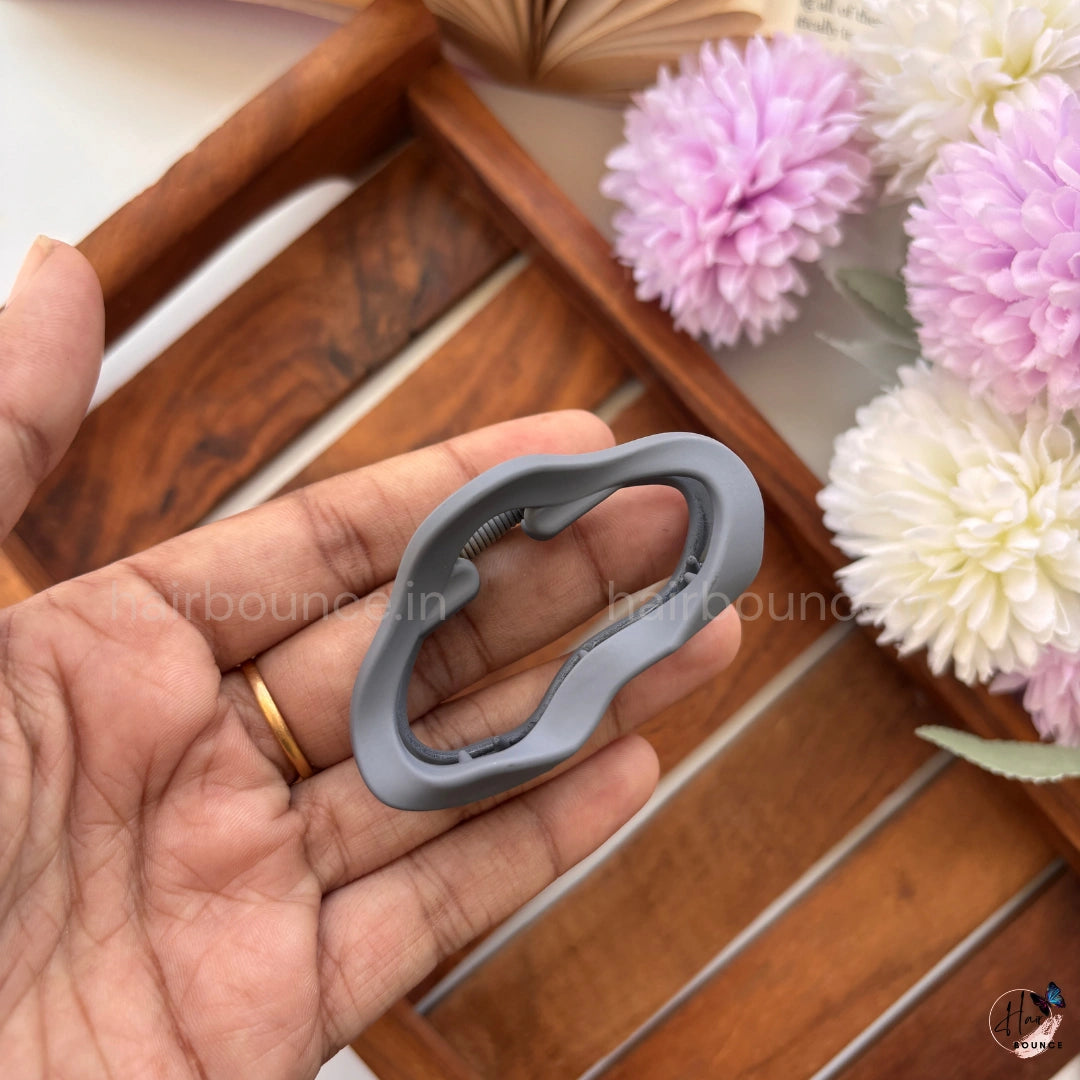 Cloud Shape Hair Claw – Medium