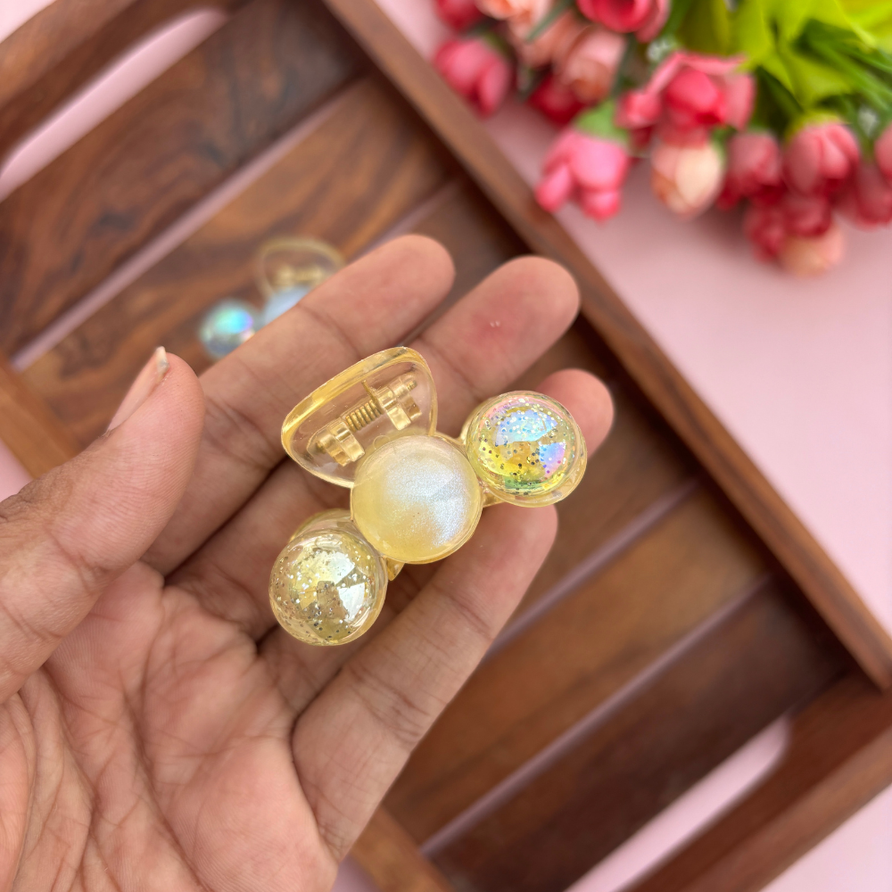 Rainbow Shade Hair Claw - Medium