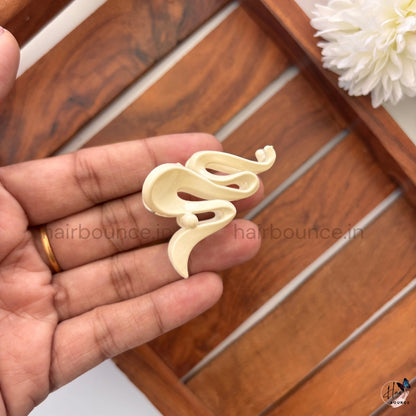 Swan Curve Hair Claw – Small