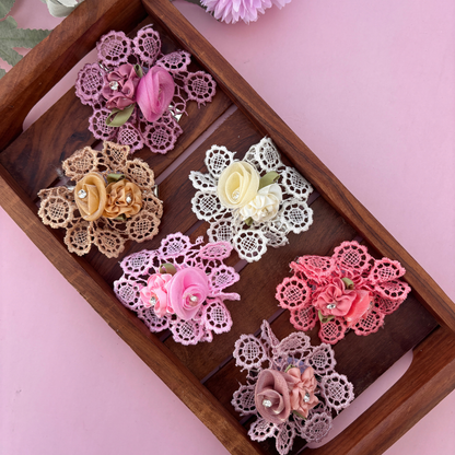 Rosy Snap Alligator Clip