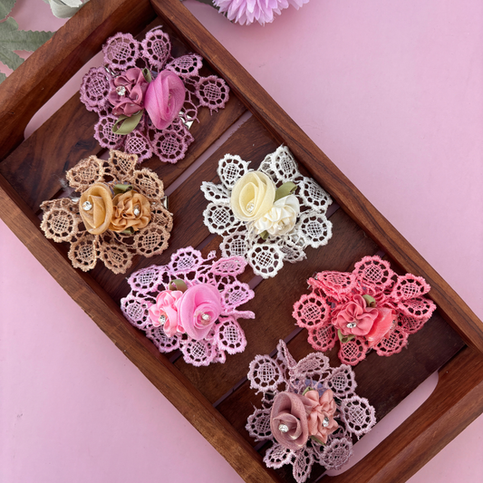 Rosy Snap Alligator Clip