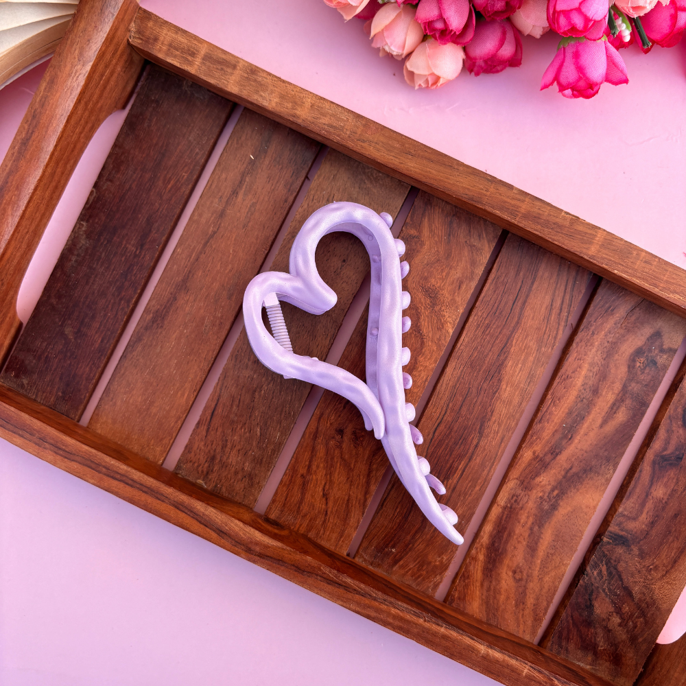 Heart Hair Claw - Large