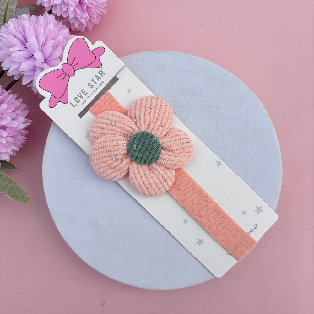 Flora Bow New Born HeadBand