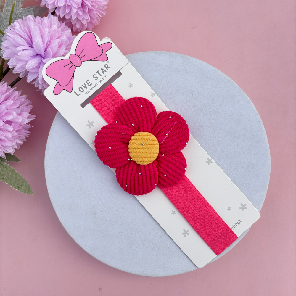 Flora Bow New Born HeadBand