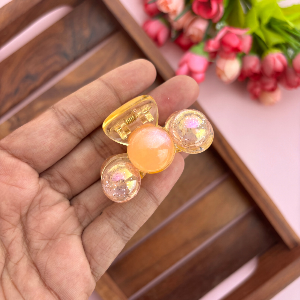 Rainbow Shade Hair Claw - Medium