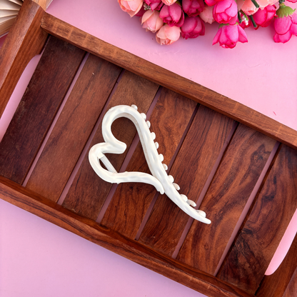 Heart Hair Claw - Large