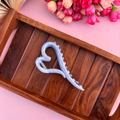 Heart Hair Claw - Large
