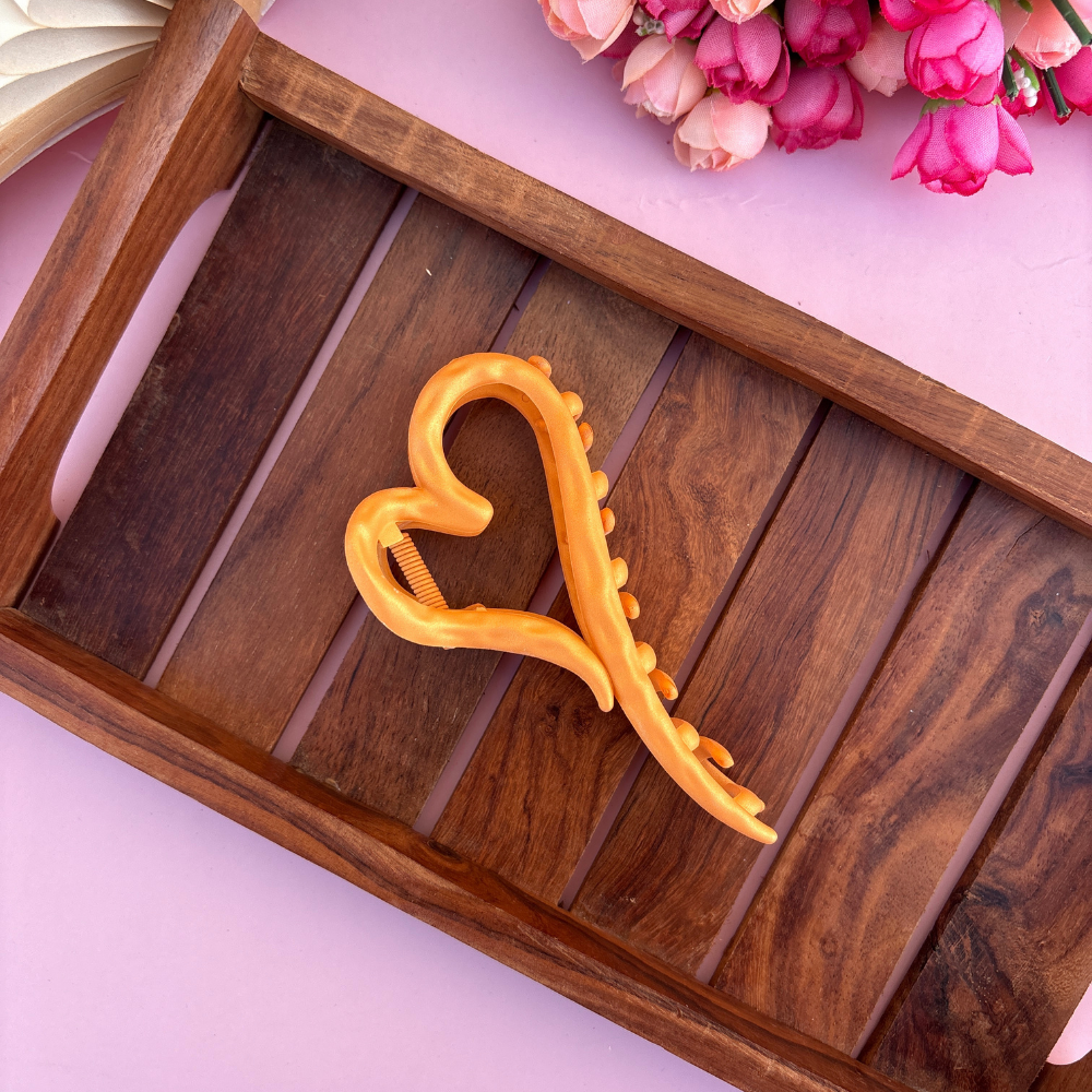 Heart Hair Claw - Large