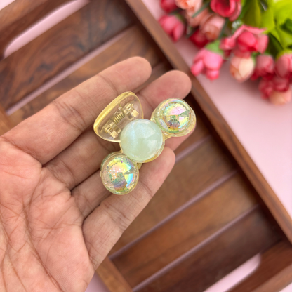 Rainbow Shade Hair Claw - Medium