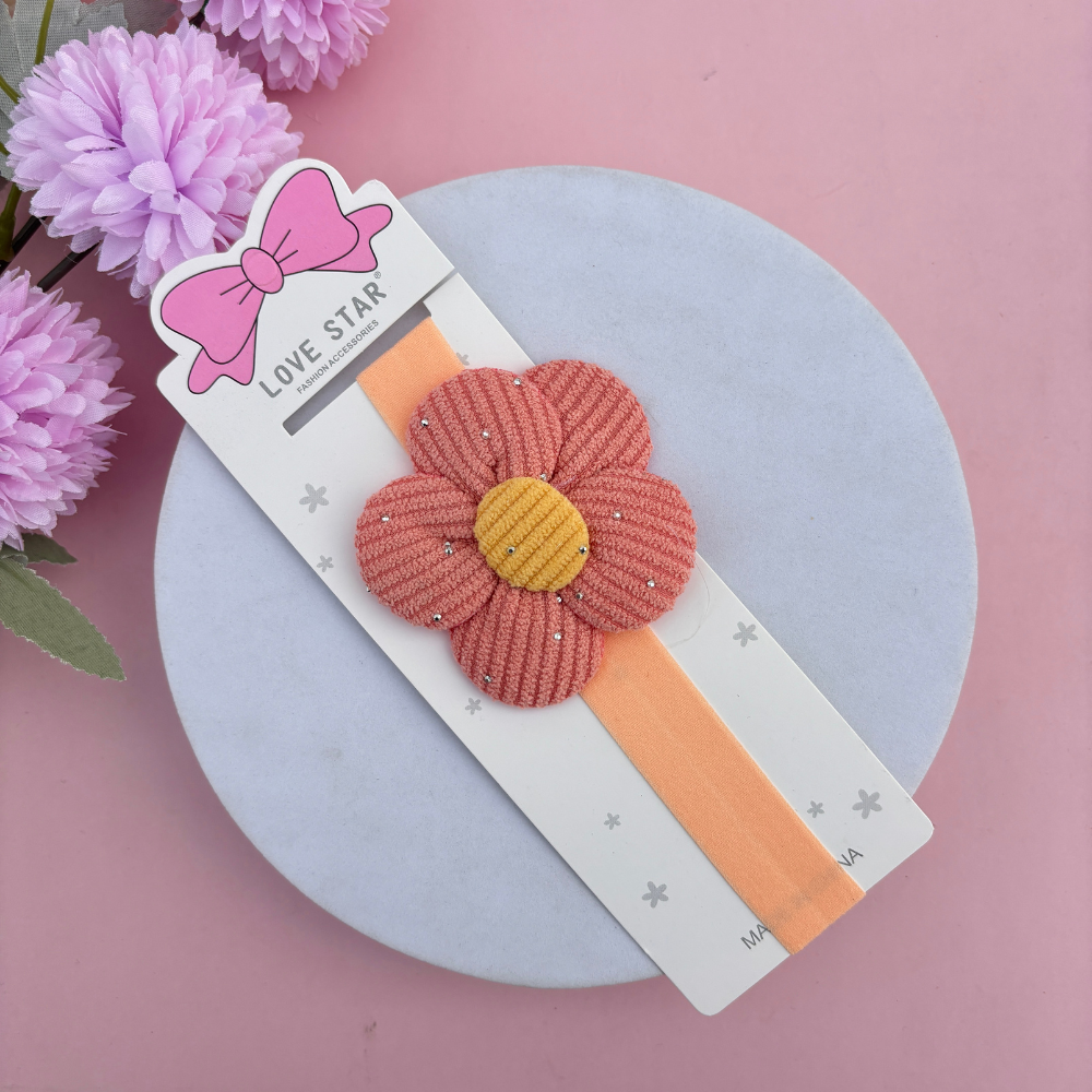 Flora Bow New Born HeadBand