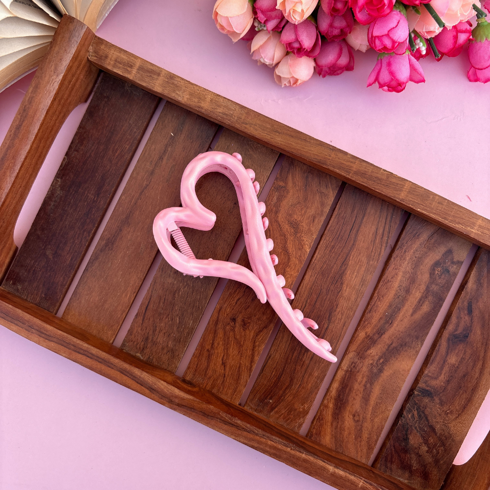 Heart Hair Claw - Large