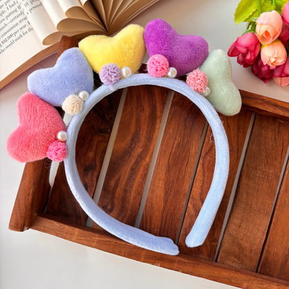 Spongy Heart Headband