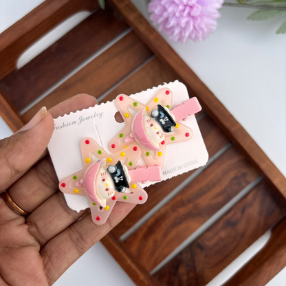 Star Kitty Alligator Clip