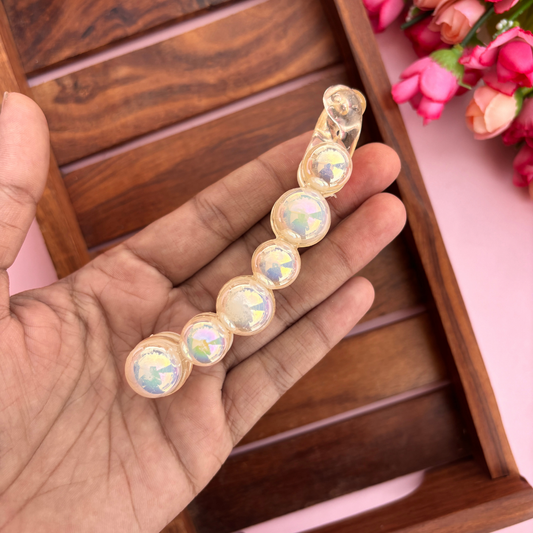 Shinny Pearl Banana Clip