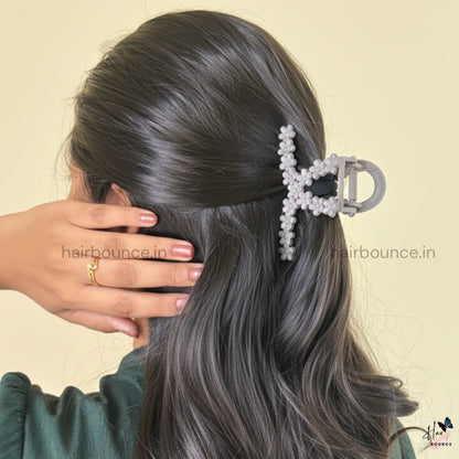 Loop Flower Hair Claw - Large