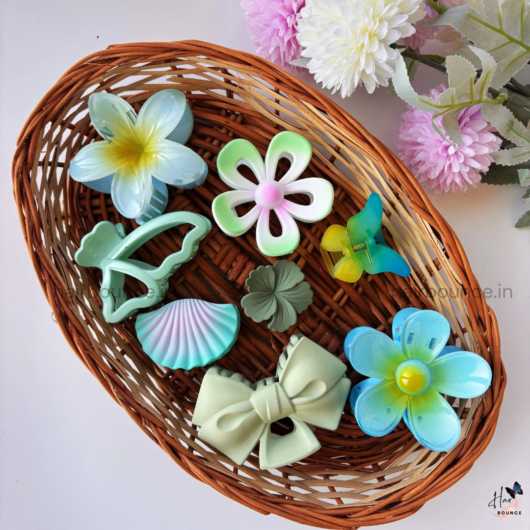 Little Garden Hair Claw Gift Hamper