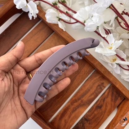 Matte Finish Banana Hair Clip – Large