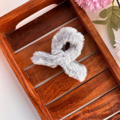 Loop Fur Hair Claw - Large