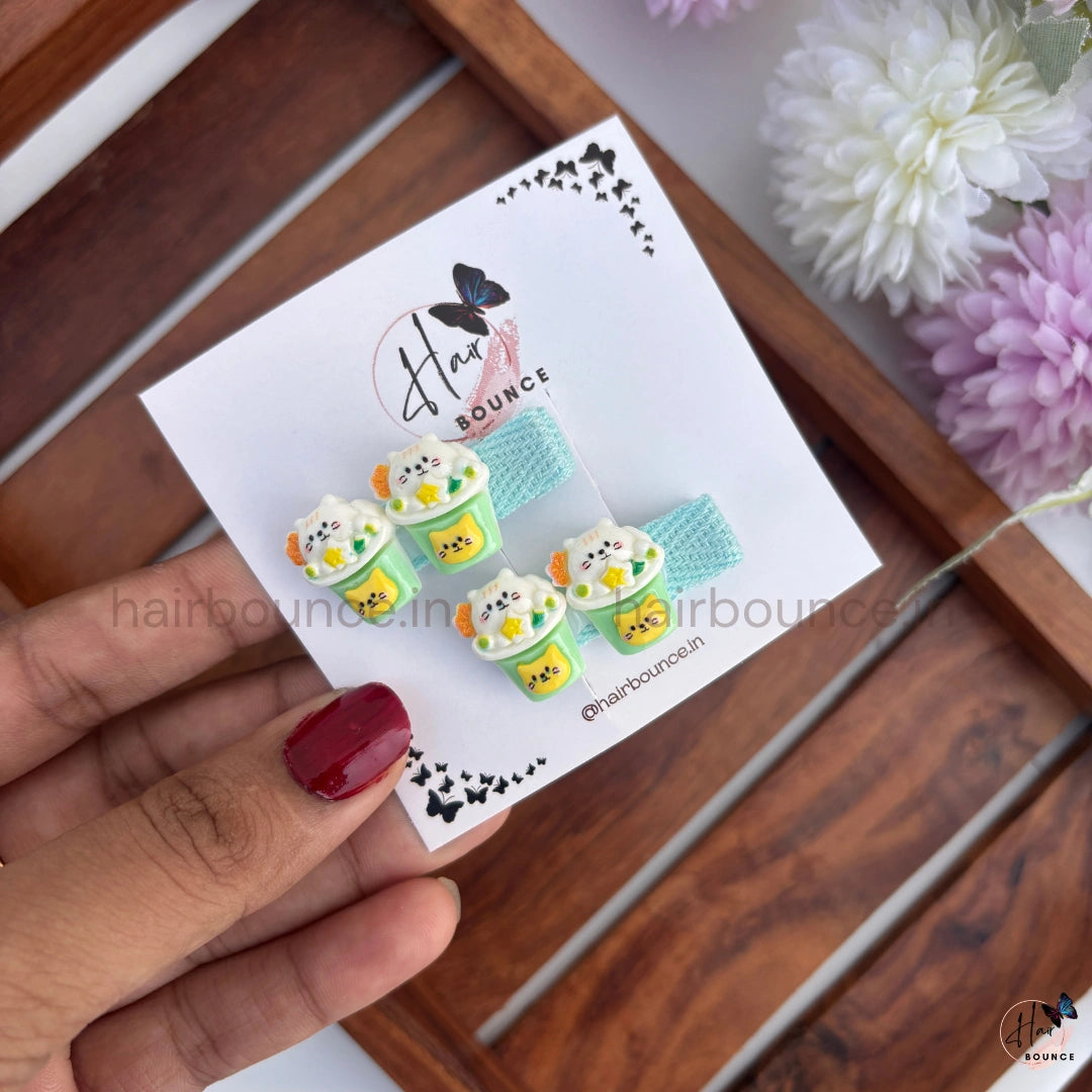 Sweet Dessert Kids Alligator Clips – Pack of 2