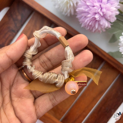 Pearl Glow Sheer Scrunchie