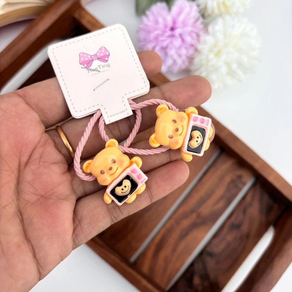 Teddy Bear Hair Tie